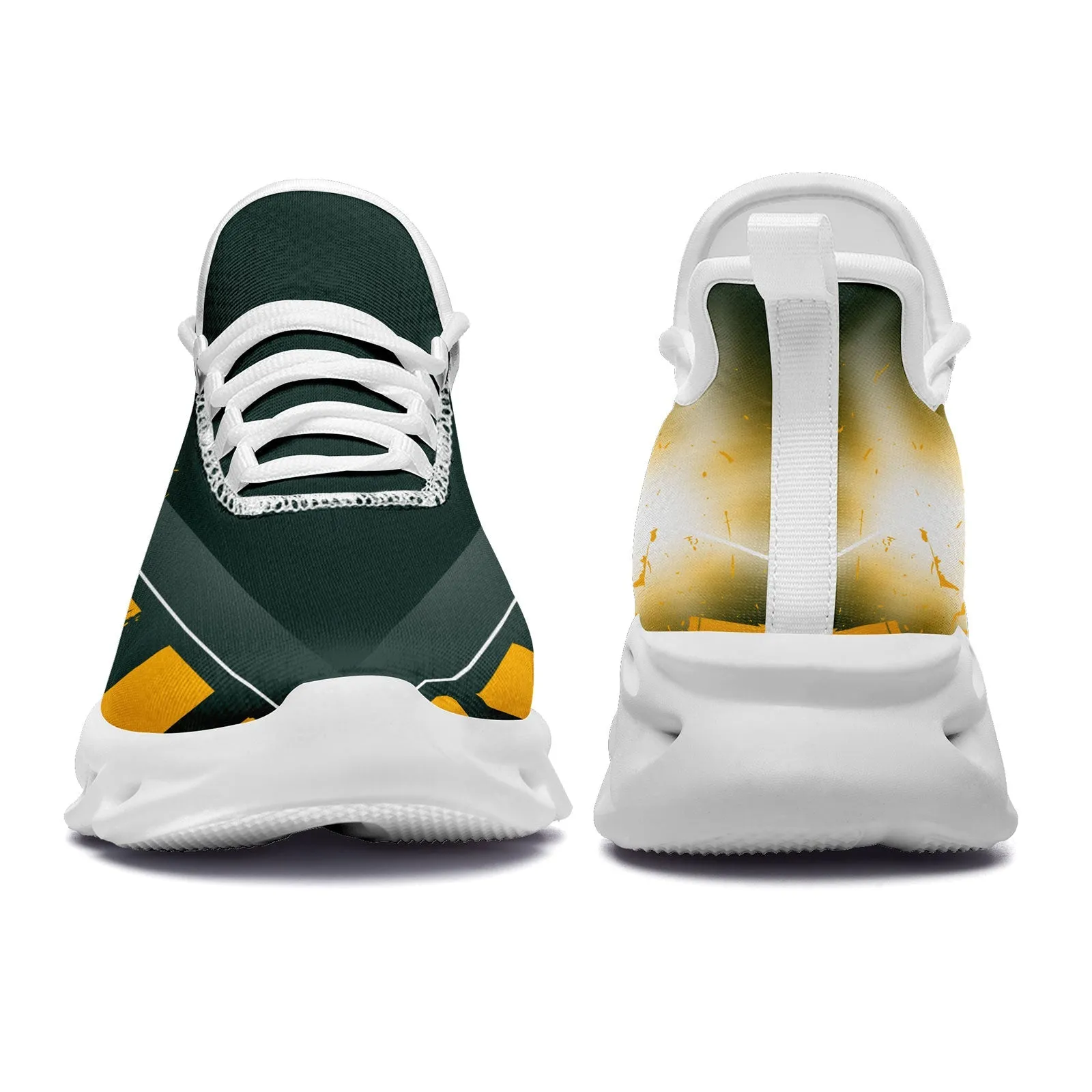 Custom Green Yellow Green Bay Maxsoul Shoes Personalized Sneaker FN003-D020260-13 Custom Online