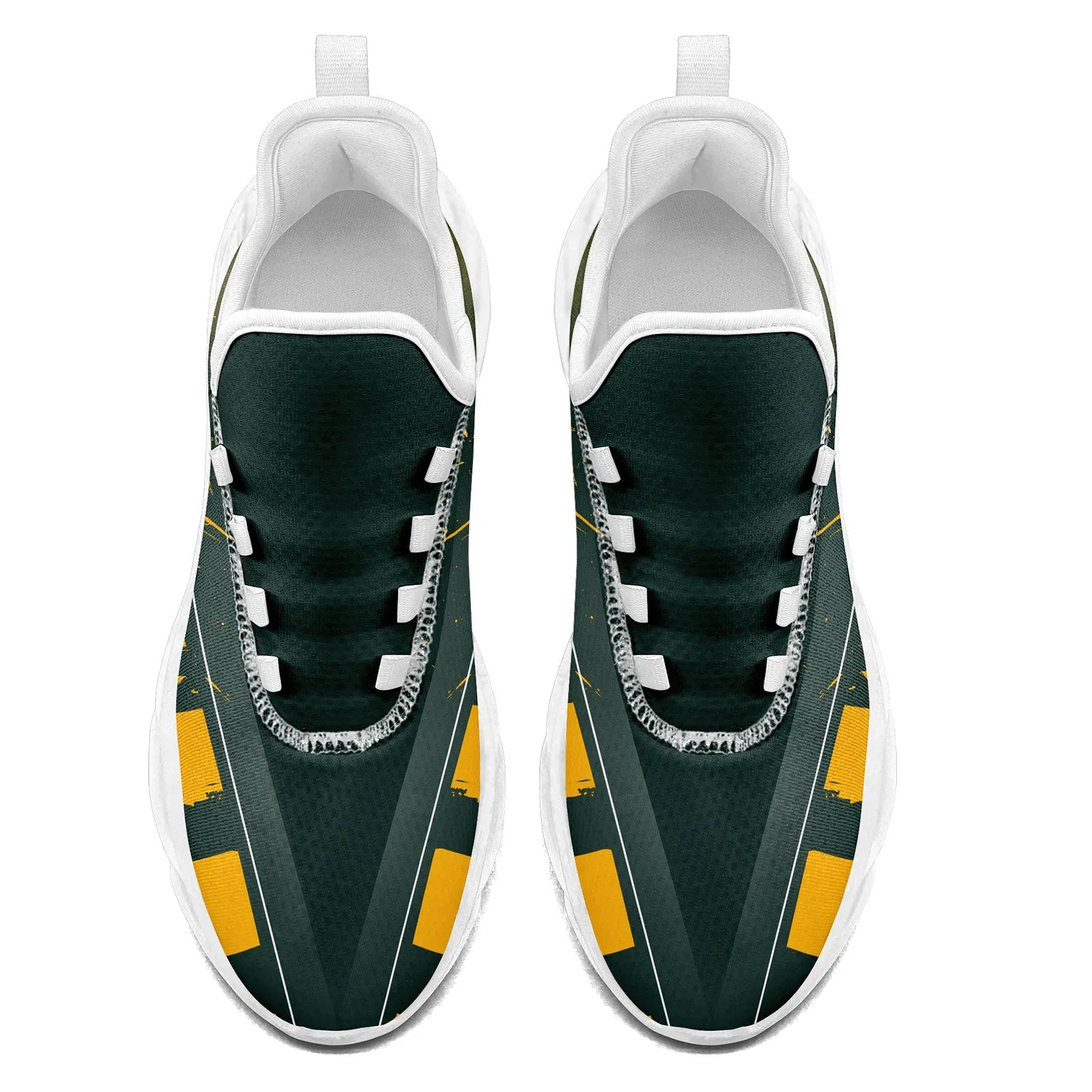 Custom Green Yellow Green Bay Maxsoul Shoes Personalized Sneaker FN003-D020260-13 Custom Online