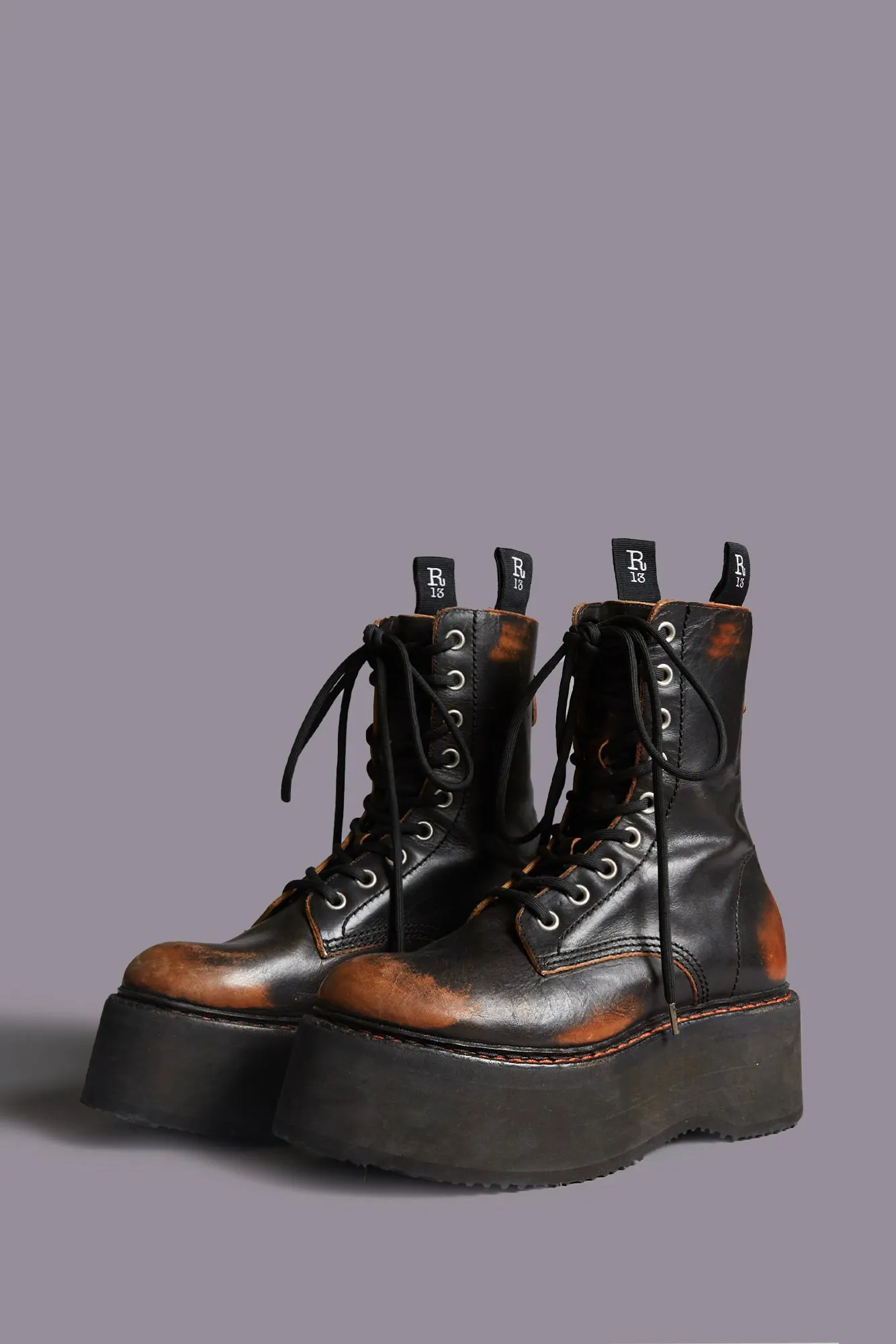 DOUBLE STACK BOOT - REMOVE