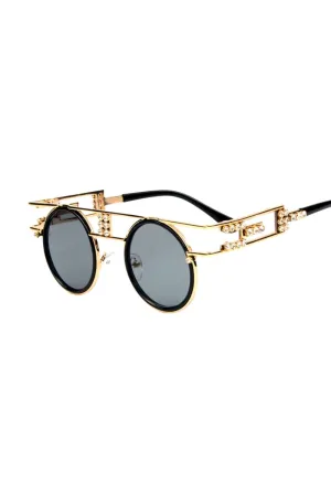 Future Vintage Gem Set Round Sunnies