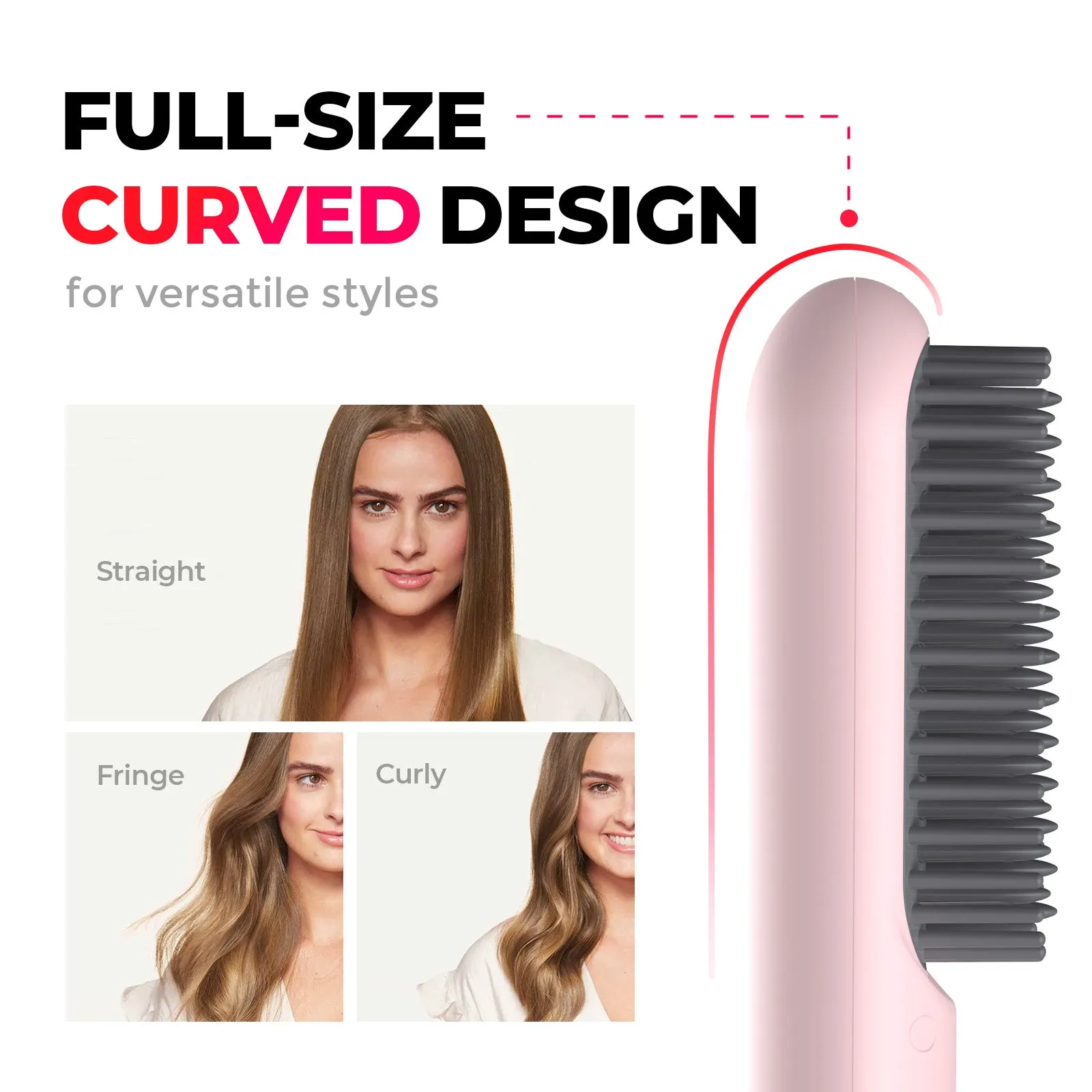 HOT SALE 49% OFFWomen's Hair Straightener Comb