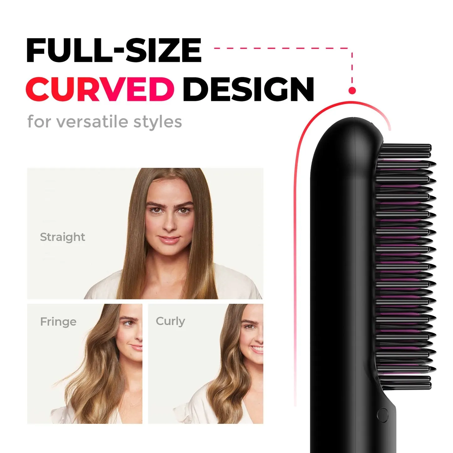 HOT SALE 49% OFFWomen's Hair Straightener Comb