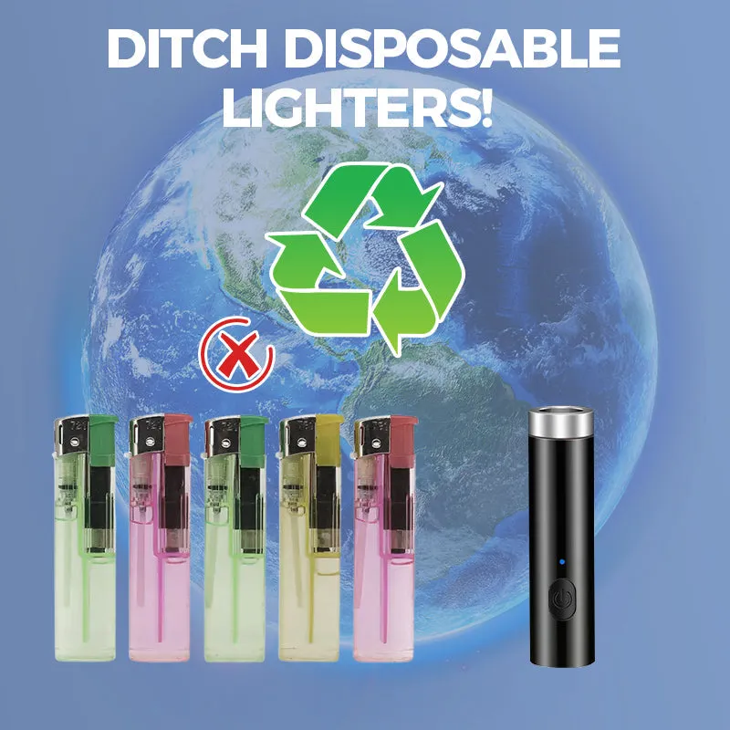 Hot Sale 50% 0FFFlameless Windproof Coil Lighter