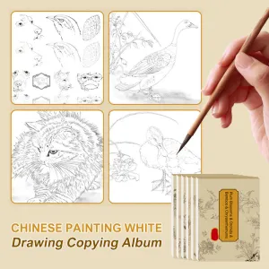 HOT SALE Chinese Painting White Drawing Copying Album