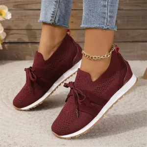 Lausiuoe Slip On Sneakers Women Arch Support Running Shoes Lightweight Tennis Gym Workout Shoes Breathable Walking Sneakers