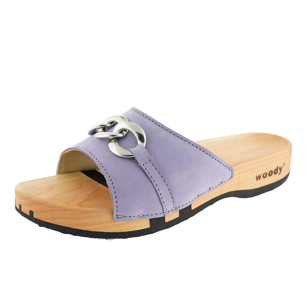 Lina Damen Clog Pantolette woody®