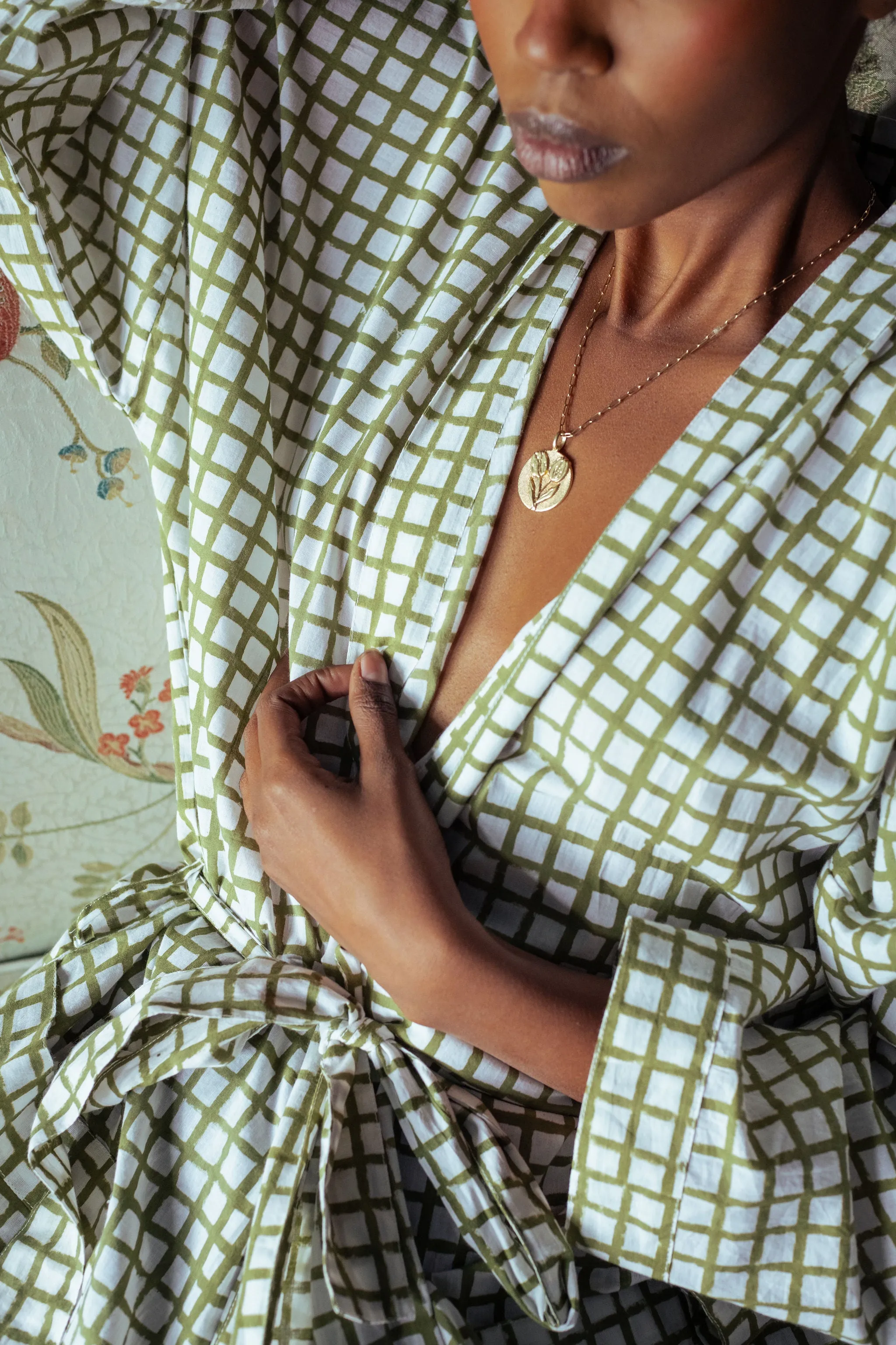 Mandi Block Printed Robe