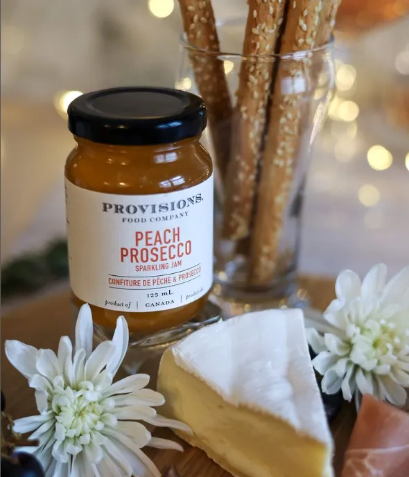 Peach Prosecco Jam