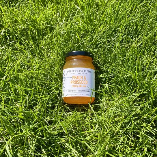 Peach Prosecco Jam