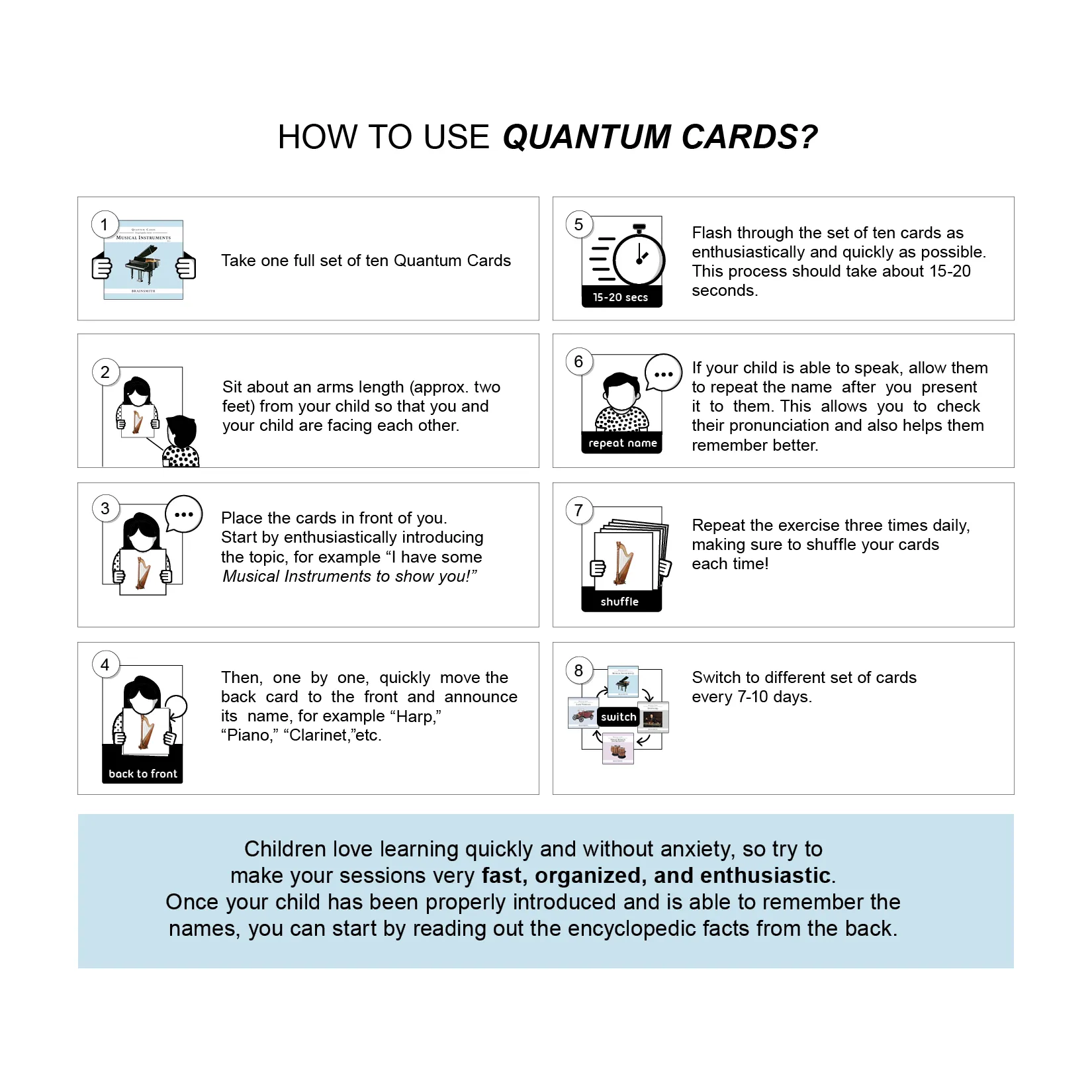 Quantum Cards <br> Starter Kit, Set of 5